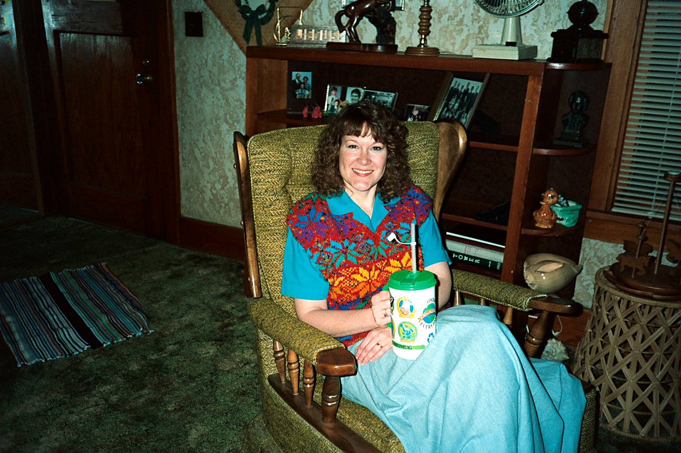 Visiting Kevin’s parents at their home in Abilene, Kansas.