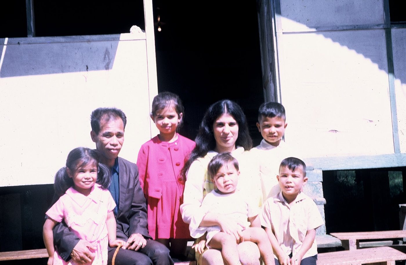 The Balanag family, about 1974.
