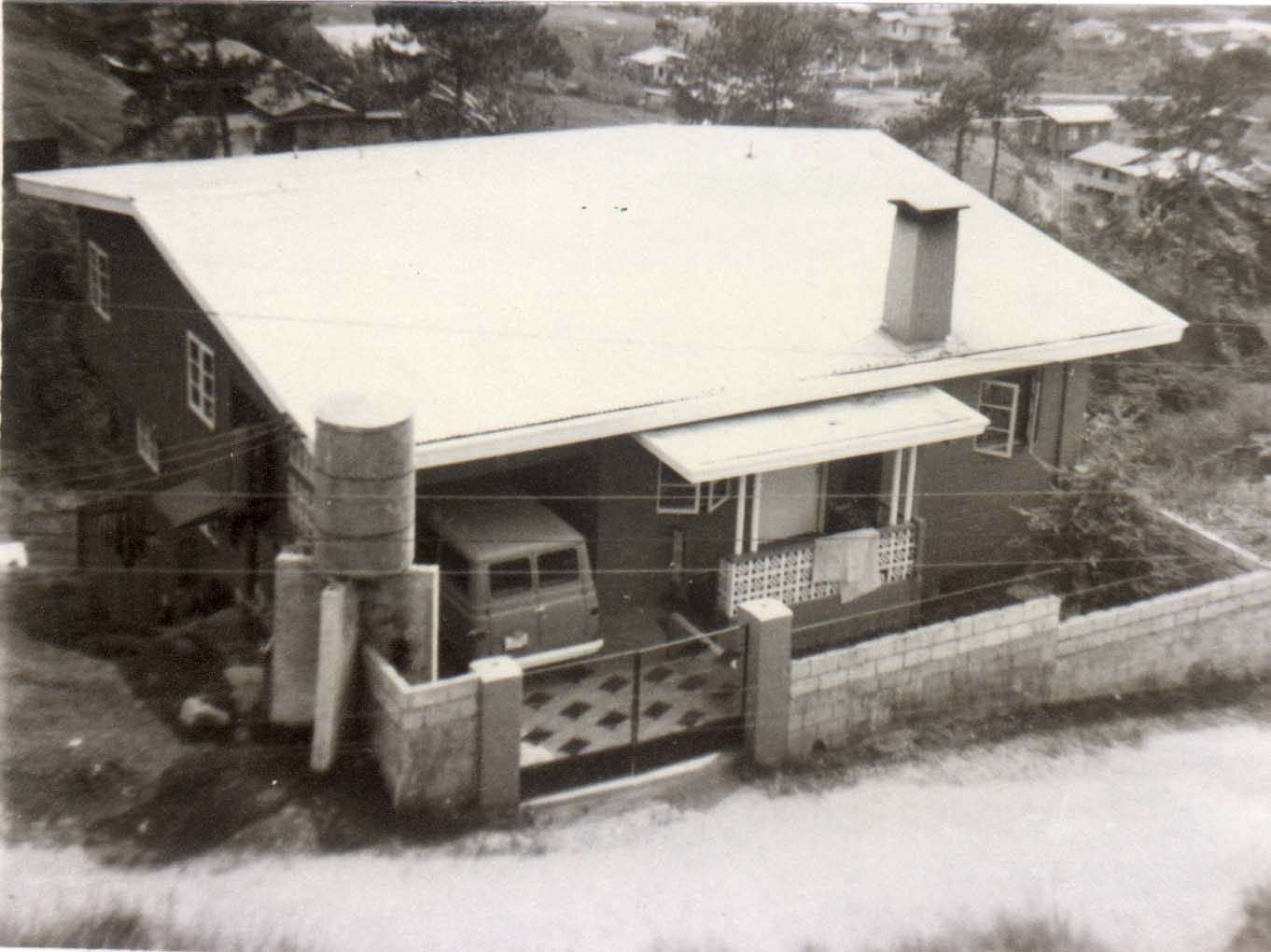 The Engle home at 55 Malvar, Aurora Hill, Baguio, 1967–1970.